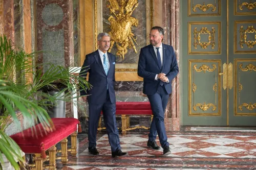 How does EAM Jaishankar view Belgium's role in combating terrorism?