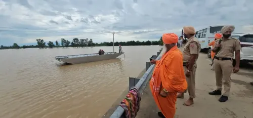 How is Sant Seechewal Rescuing Cattle from Punjab Floods Using Special Boats?