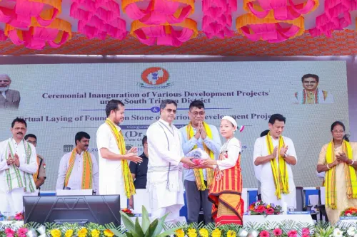 Tripura CM Saha launches ₹179 crore projects in South Tripura, vows inclusive growth