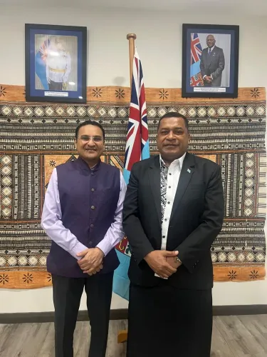 India-Fiji talks on affordable housing, urban development in Suva