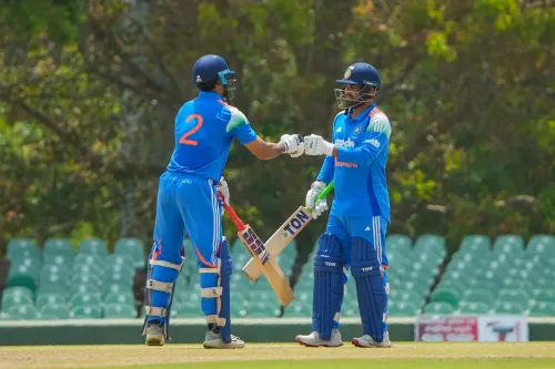 India A docked 10 runs for pitch violation against Sri Lanka A in Dambulla