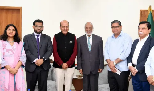 India-Bangladesh local government talks: Trivedi meets Abdul Moyeen Khan