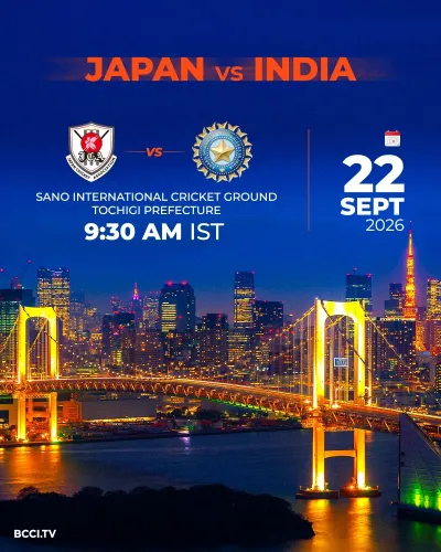 India vs Japan T20I on Sep 22 marks 75 years of bilateral ties