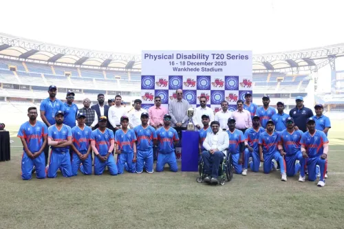 How Did India B Outperform India A by 83 Runs in the Physical Disability T20 Series Opener?