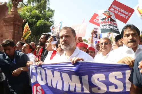 INDIA Bloc marches on ECI, demands CEC Gyanesh Kumar's resignation