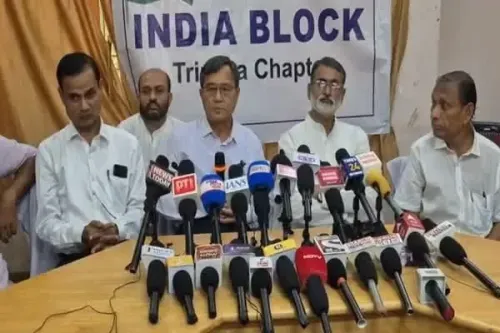 INDIA bloc Tripura to protest in Agartala on Oct 30 over SIR, CEC removal