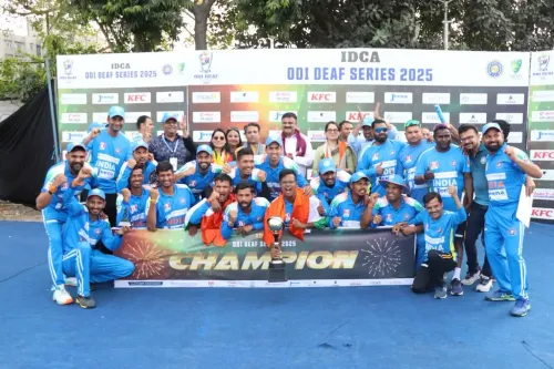 India Secures Victorious Win in ODI Deaf Series Against Australia