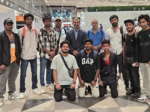 Nine Indian seafarers repatriated from Ghana by High Commission