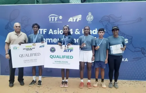 India Claims Runner-Up Spot at ITF Asia U-14 Championships; Srishti Kiran and Puneeth Manohar Qualify for Wimbledon U-14
