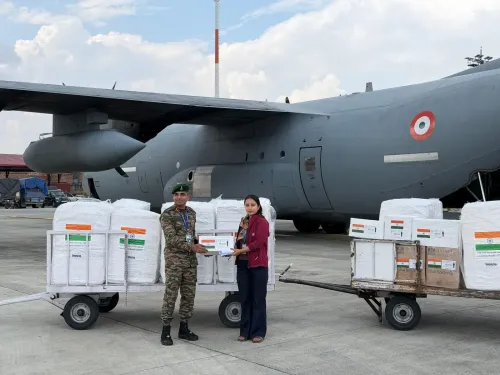 India sends 9th relief flight to flood-hit Nepal with 11 tonnes of supplies