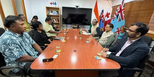 India-Kiribati talks focus on copra and coconut oil cooperation in Suva