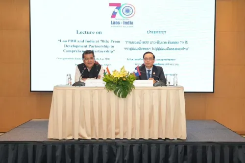 India-Laos 70 years: MoS Margherita pushes for Comprehensive Partnership