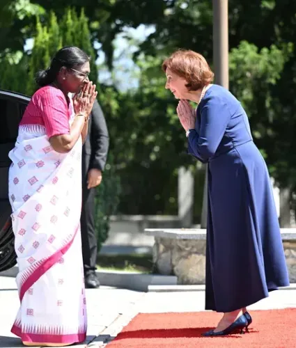 North Macedonia President hails India as top global voice, fastest-growing economy