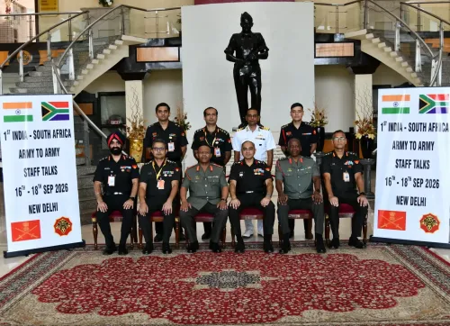 India-South Africa first Army Staff Talks held in New Delhi, 16–18 Sep 2026