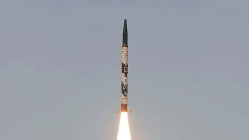 Agni-1 ballistic missile test-launched from Chandipur, Odisha