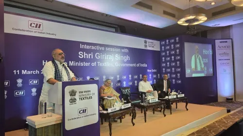 India Aims for $100 Billion Textile Exports by 2030-31, Says Giriraj Singh