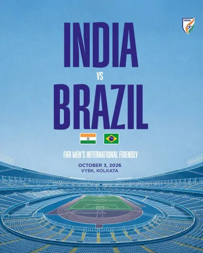 India vs Brazil friendly in Kolkata on October 3: First-ever senior team visit