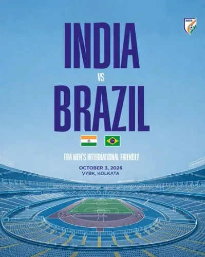 India vs Brazil friendly in Kolkata on October 3: First-ever senior team visit