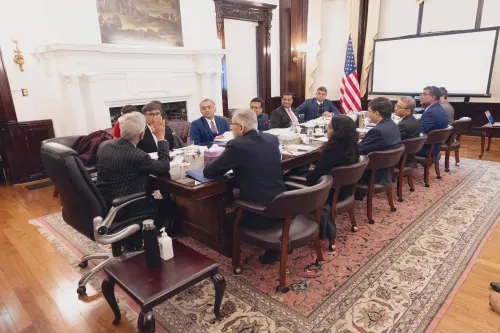 EAM Jaishankar Optimistic About Strengthening India-US Ties Following Embassy Meeting