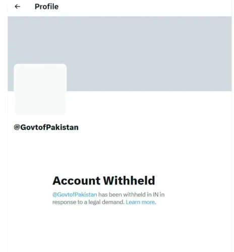 India Blocks Pakistan's Official X Account After Pahalgam Attack