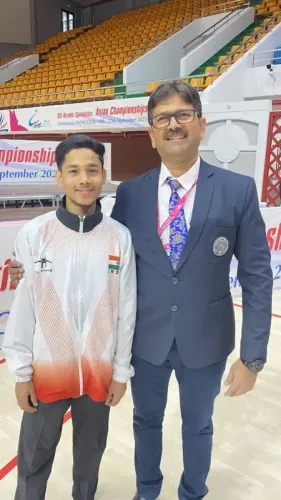 Indian Aerobics Gymnastics Team Departs for World Cup in Tokyo