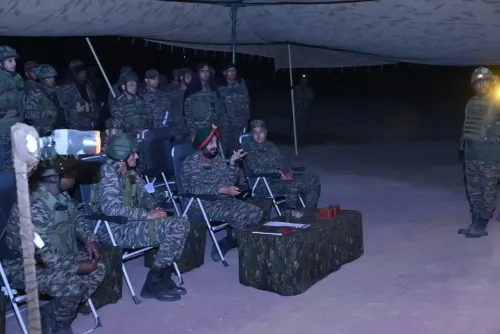 क्या भारतीय सेना ने राजस्थान के थार रेगिस्तान में युद्ध तैयारी का अभ्यास किया?