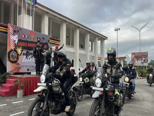 What is the significance of the Indian Army's 'Saddle Borne Warriors' motorcycle rally in Missamari?
