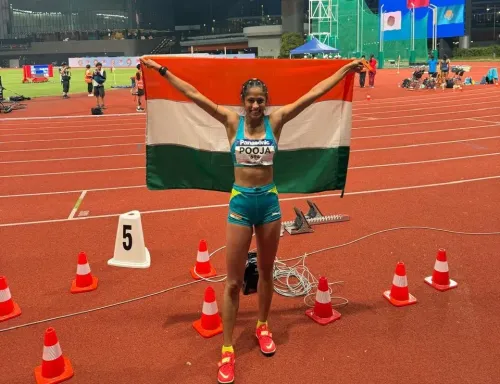 Pooja clears 1.81m to win Indian Athletics Series high jump in Trivandrum
