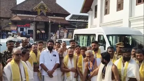 Did the Indian Cricket Team Visit Sree Padmanabhaswamy Temple Before the T20I Series Finale?
