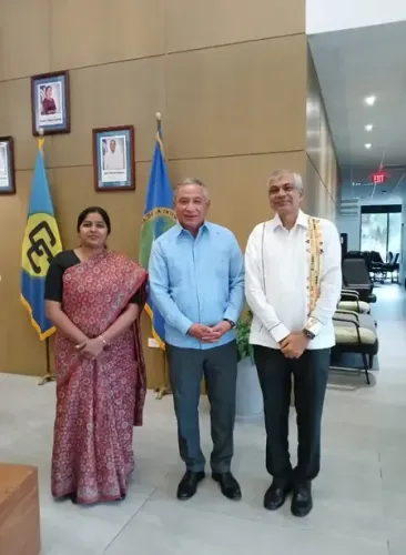 Indian envoy, Belize PM discuss collaboration possibilities in affordable healthcare