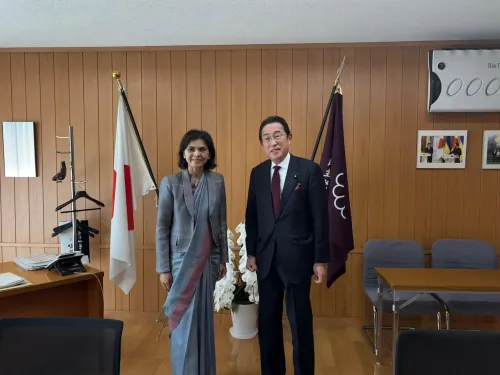 How Are Indian Envoy and Former Japanese PM Kishida Strengthening Their Special Strategic Partnership?