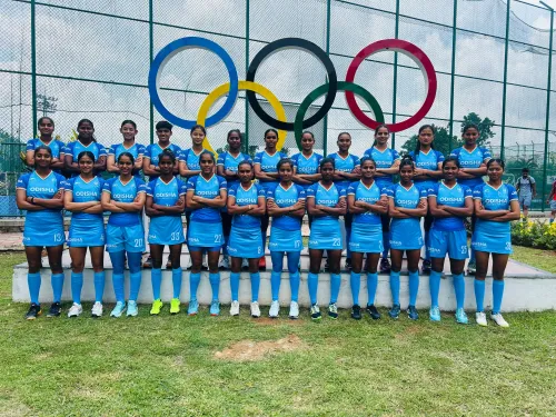 Did the Indian junior women's hockey team fall short in the shootout against the Netherlands during their Europe tour?