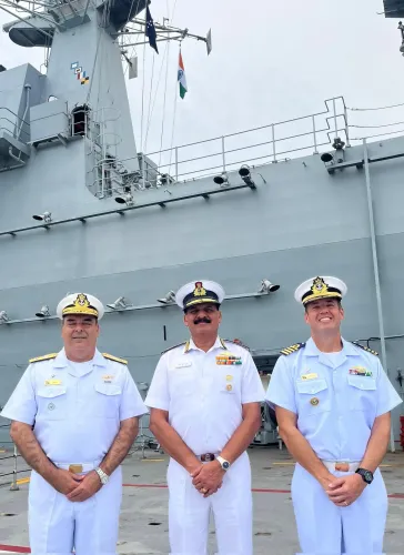 Did the Indian Navy Chief Discuss Strategic Ties with Brazilian Naval Officials?