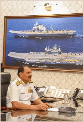 Admiral Tripathi Reveals Indian Navy's Strategy for Maritime Security