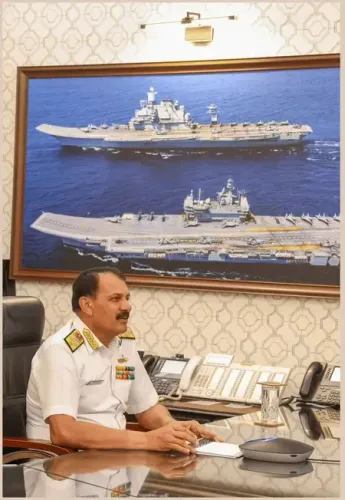 Admiral Tripathi Reveals Indian Navy's Strategy for Maritime Security