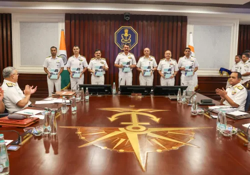 What Were the Key Discussions at the Indian Navy Commanders' Conference?