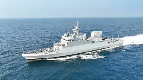 Indian Navy Bolsters Warship Presence Near Gulf of Oman, Safeguards Indian Vessels from Strait of Hormuz