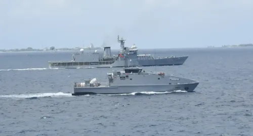Indian Navy's First Training Squadron wraps Maldives engagement, PASSEX with MNDF Coast Guard
