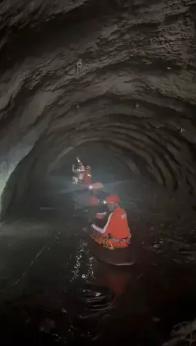 India-Nepal tunnel teams push deeper into Chilime hydropower site after flash floods