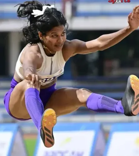 Mubassina Mohammed Shines at Indian Open Jumps with Gold in Long Jump