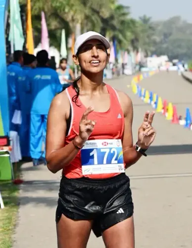 Who Claimed the Full Marathon Titles at the Indian Open Race Walk?