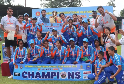 Indian Deaf Women's Cricket Team wins historic 5-0 T20 series in Sri Lanka
