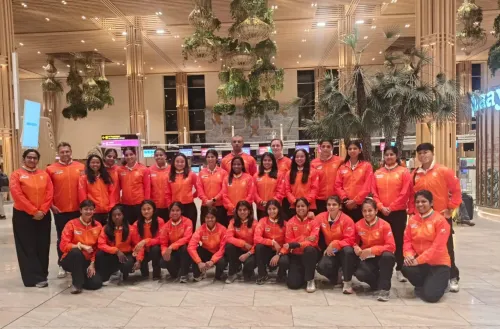 India women's hockey team flies to Europe for FIH World Cup 2026