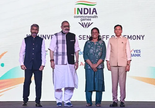 CWG 2026: India's 124-member contingent gets grand send-off, Glasgow kit unveiled