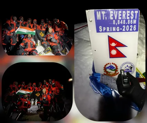 NSG 'Black Cats' summit Mt. Everest in 20 days, all 10 return safe