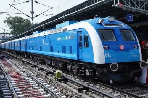 India's first indigenous hydrogen fuel cell train launches on Jind-Sonipat route