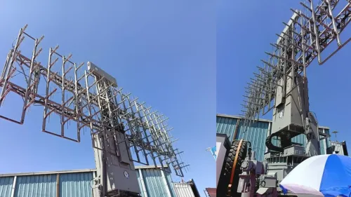 Unveiling of India's First Indigenous VHS Surveillance Radar at Aero India 2025