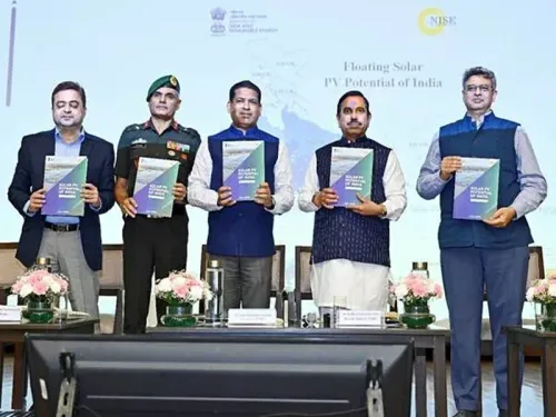 India's floating solar PV potential pegged at 102 GWp, total solar capacity assessed at 3,445 GWp