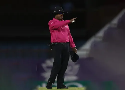 Nitin Menon Selected for ICC T20 World Cup Semifinals Umpiring Panel