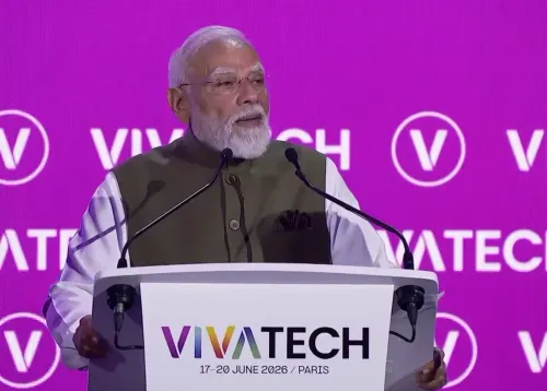 PM Modi at VivaTech 2026: India's tech bridging grassroots prosperity